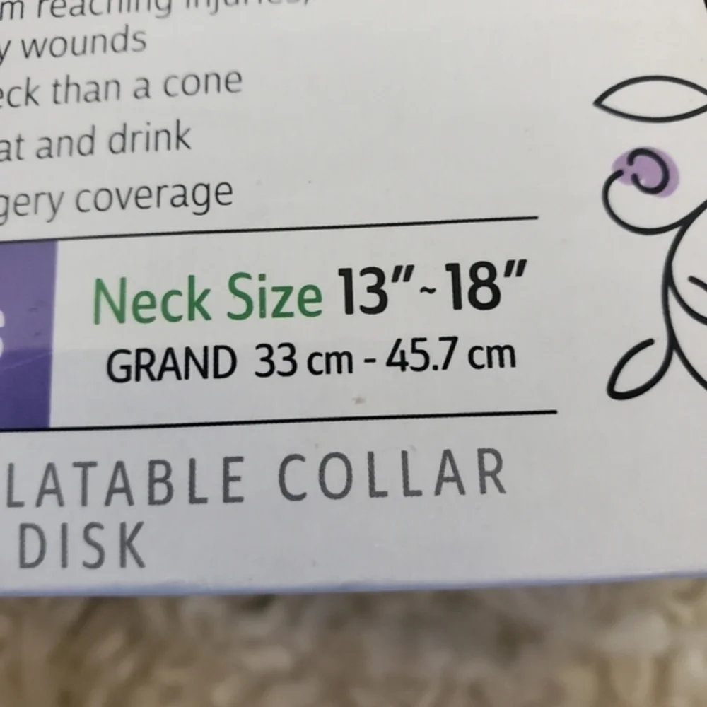 Dog cone collar - Picture 2 of 5